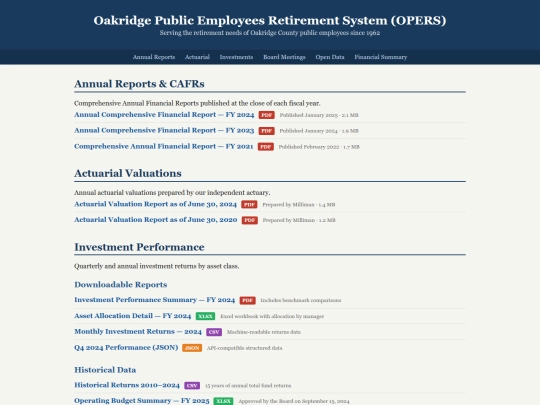 pensionfund screenshot