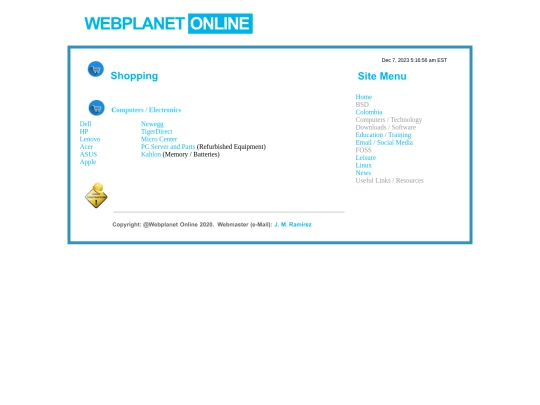 Shopping screenshot