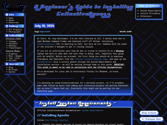 blog/posts/2026-07-10-installing-collectiveaccess screenshot