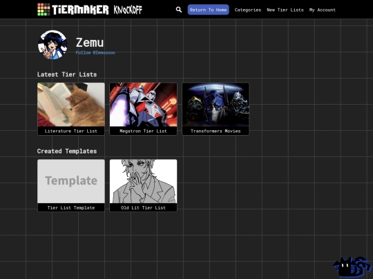 tierlists screenshot