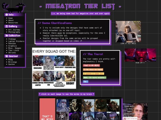 tierlists/megatron-tier-list screenshot