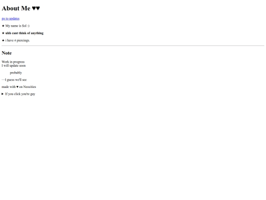 bio screenshot