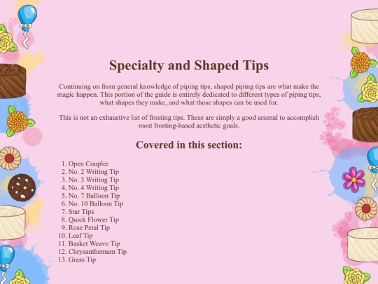 cake/getting-started/shaped-tips screenshot