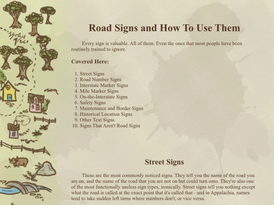 library/technical/navigation/signs screenshot