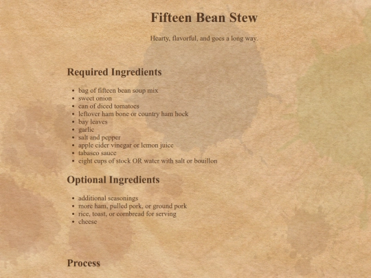 recipes/jacks-grimoire/bean-stew screenshot