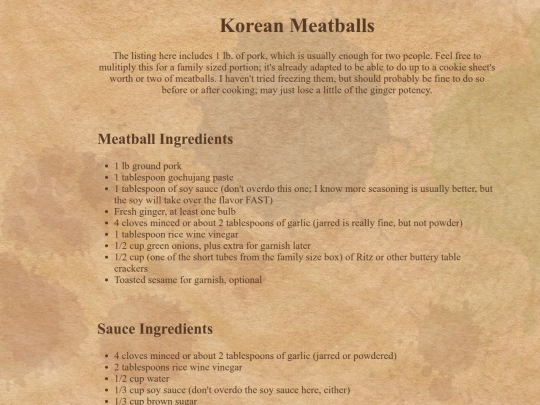 recipes/jacks-grimoire/korean-meatballs screenshot
