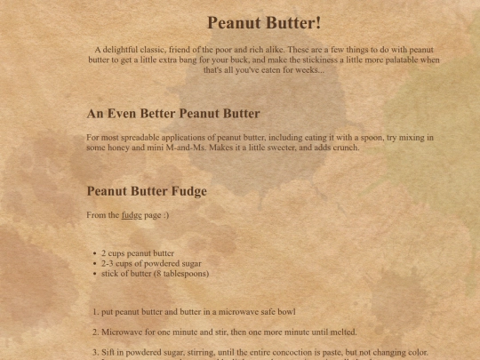 recipes/jacks-grimoire/peanut-butter screenshot