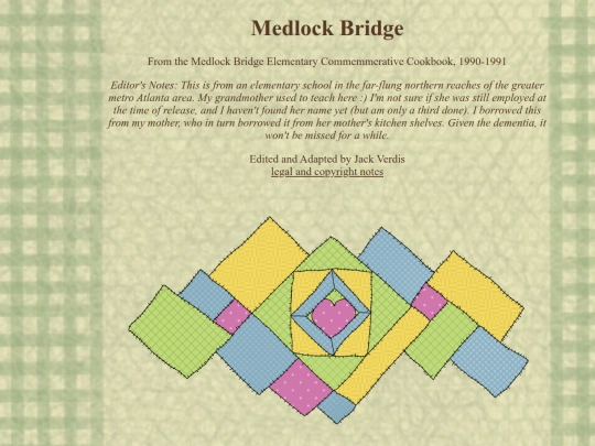 recipes/medlock-bridge/commemorative-index screenshot