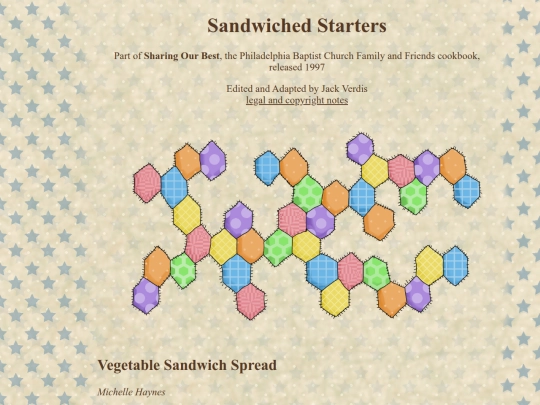 recipes/philadelphia-baptist/starter-sandwiches screenshot