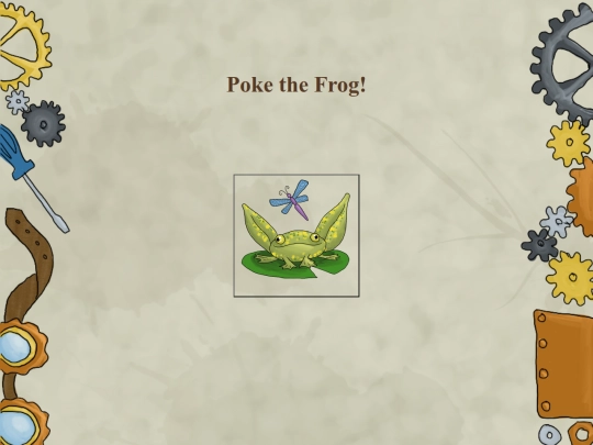 widgets/poke-the-frog screenshot