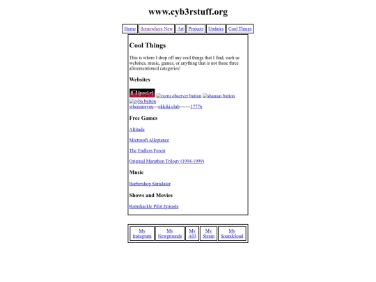 OldSite/coolthingsOLD2 screenshot