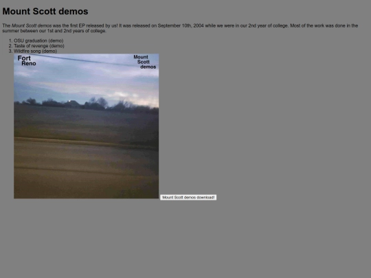 MSDs screenshot