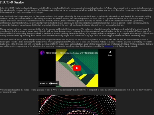Creative/Games/snake screenshot