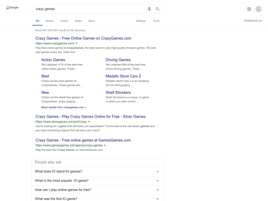 index screenshot