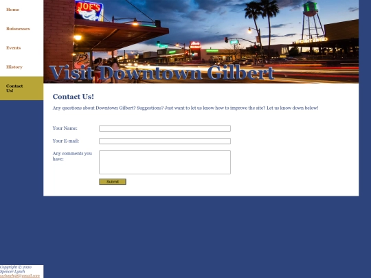 contact screenshot