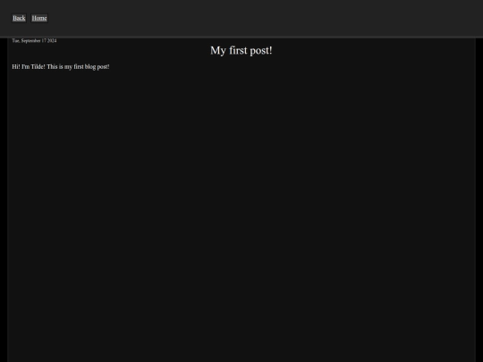 blog/test1 screenshot