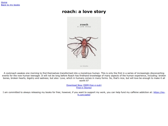 books/books/roach screenshot