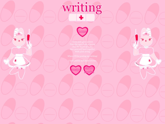 writing screenshot