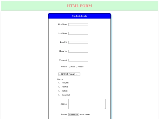 day13/form screenshot