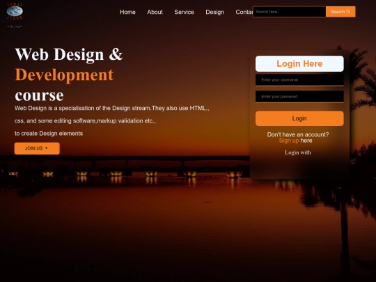 form/nav screenshot