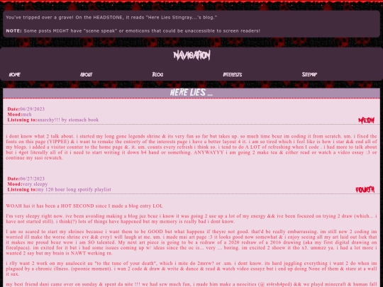 mobile/blog screenshot