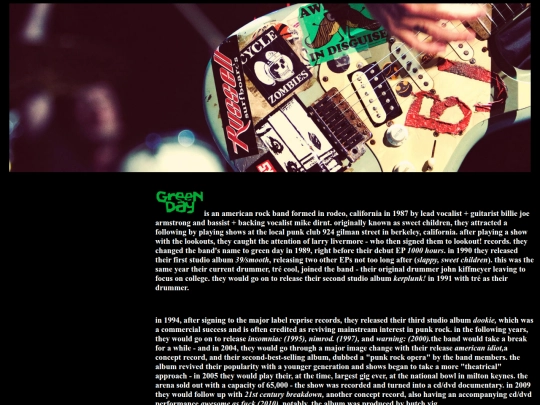 greenday screenshot