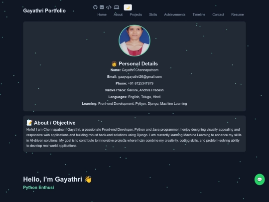 my_portfolio/gayathri screenshot