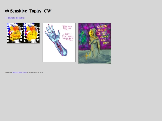 portfolio/sensitive-topics-cw screenshot