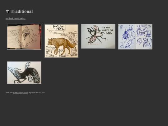 portfolio/traditional screenshot