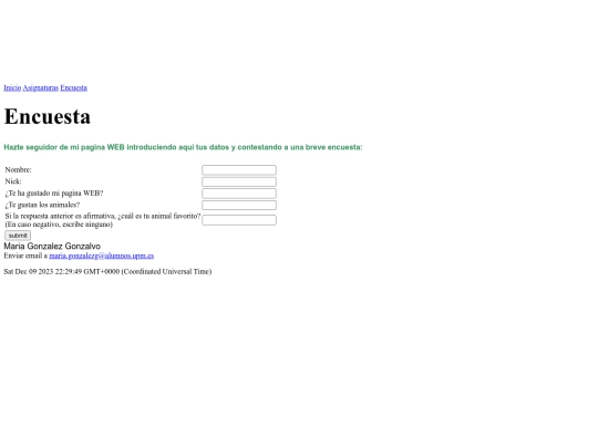 Practica1/encuesta screenshot