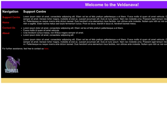 CCIU303WebA2/supportcentre screenshot