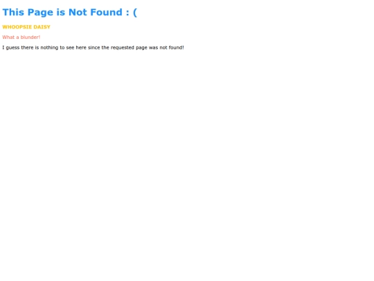 not_found screenshot