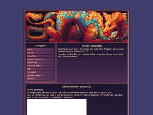 generators screenshot