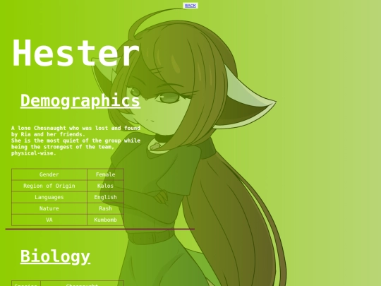 library/hester screenshot