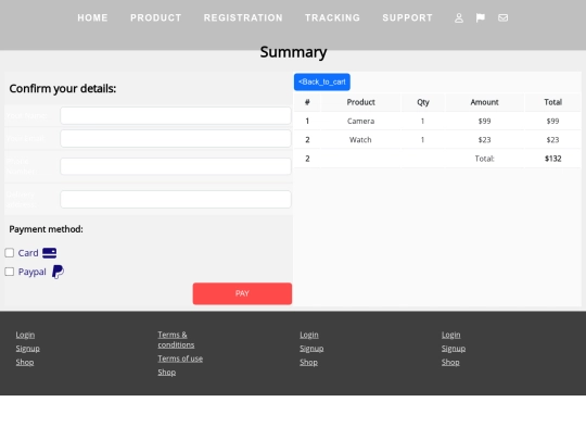 Summary screenshot
