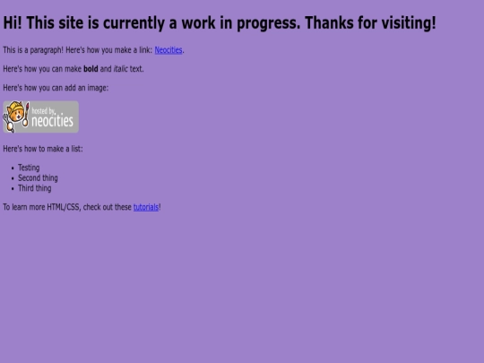 index screenshot