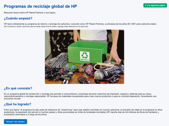 prodDReciclaje screenshot
