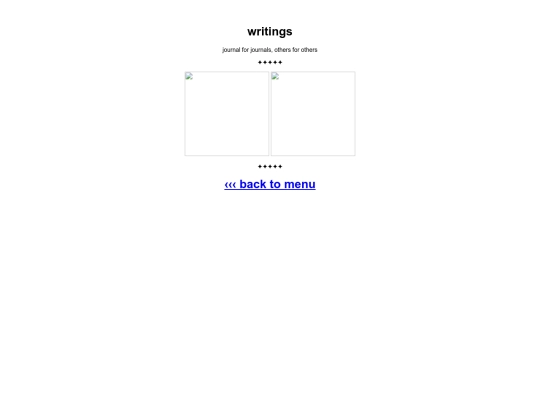 writings screenshot