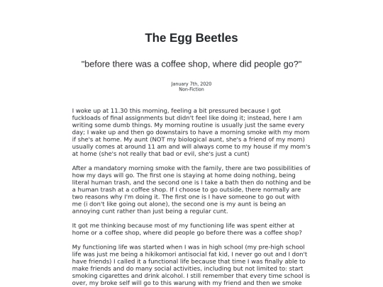 writings/coffee screenshot