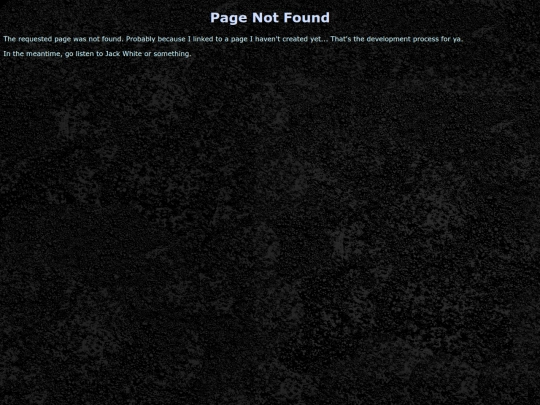 not_found screenshot