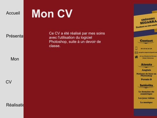 cv screenshot