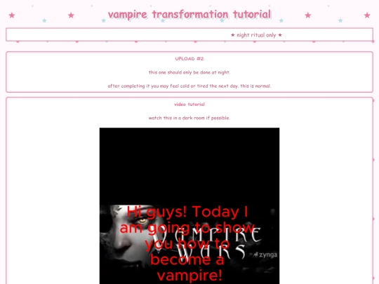 vampire screenshot