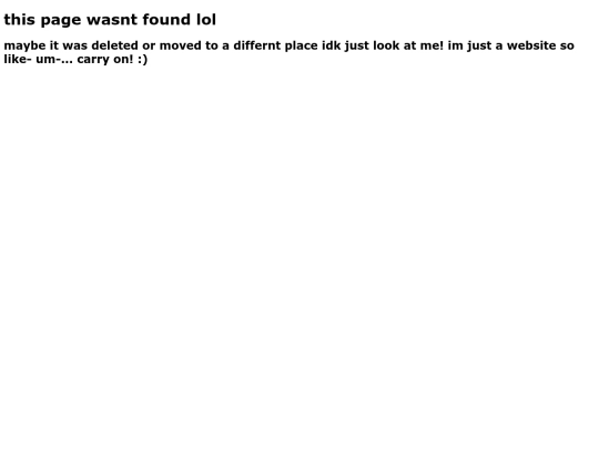 not_found screenshot