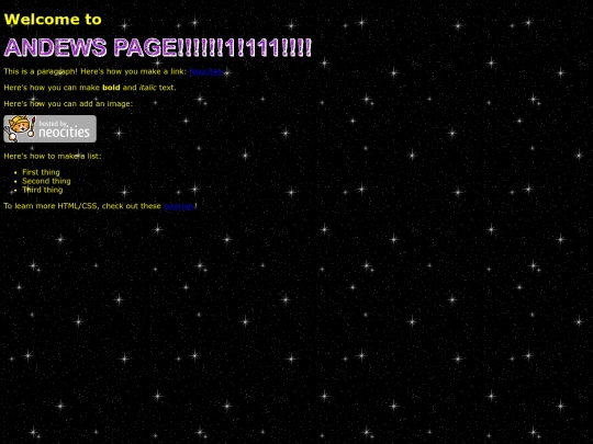 index screenshot