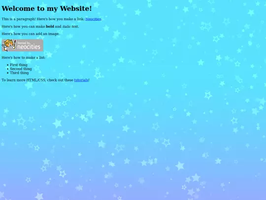 css/link screenshot