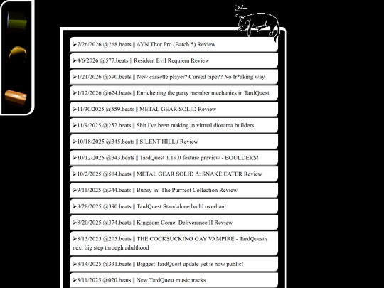 blog screenshot