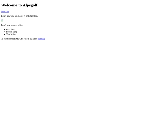 index screenshot
