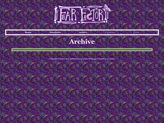 fear factor pages/archive screenshot