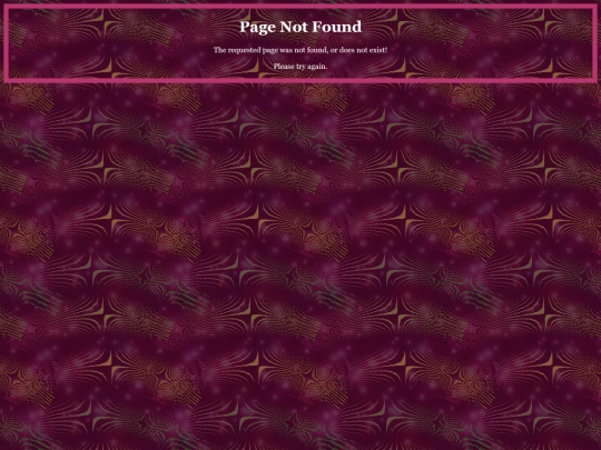 not_found screenshot