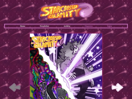 starcrossed pages/cover1 screenshot